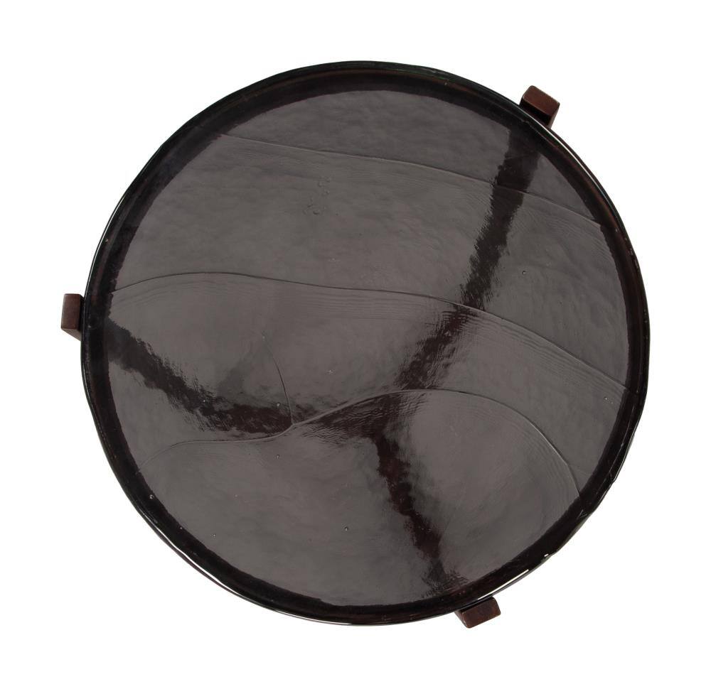 Left. Hivvago - Daiza Side Table Bronze - Bronze.