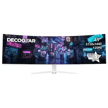 DECOCGEAR
49"
5120x1440
120Hz
AMERICAN SELLER