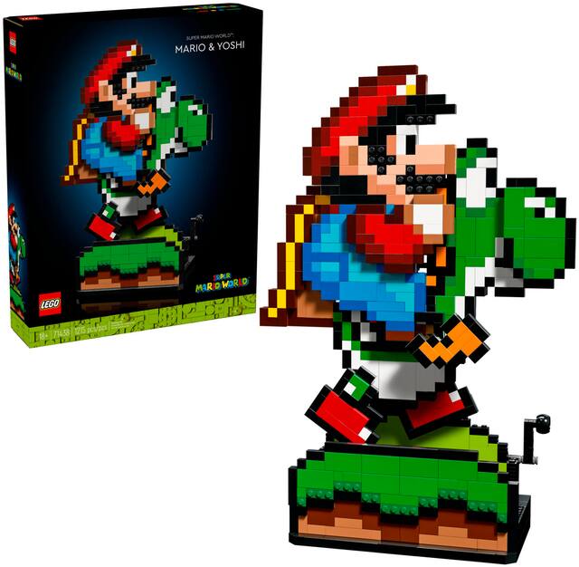 LEGO - Super Mario Super Mario World: Mario & Yoshi Nintendo Figure 71438