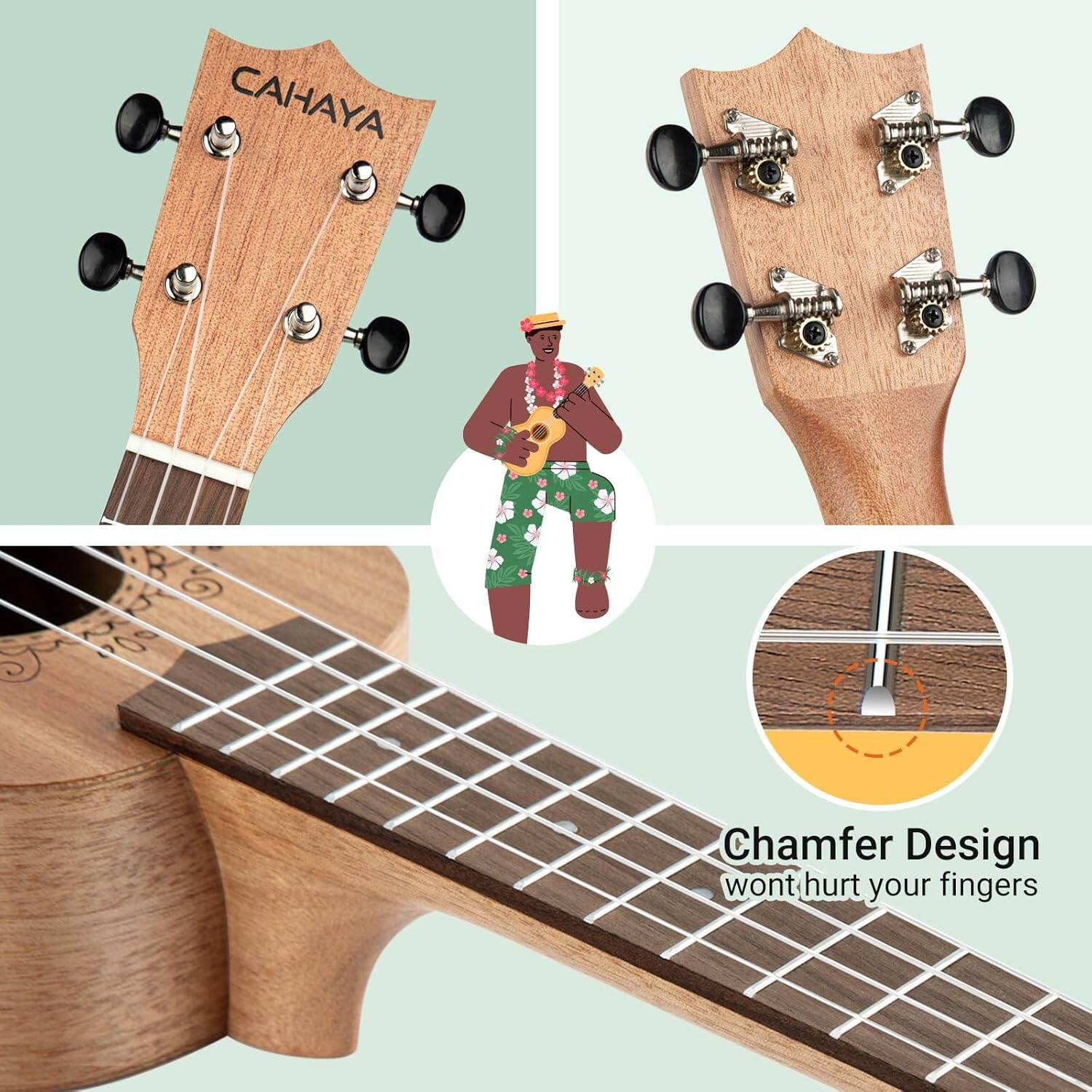 CAHAYA Chamfer Design won't hurt your fingers