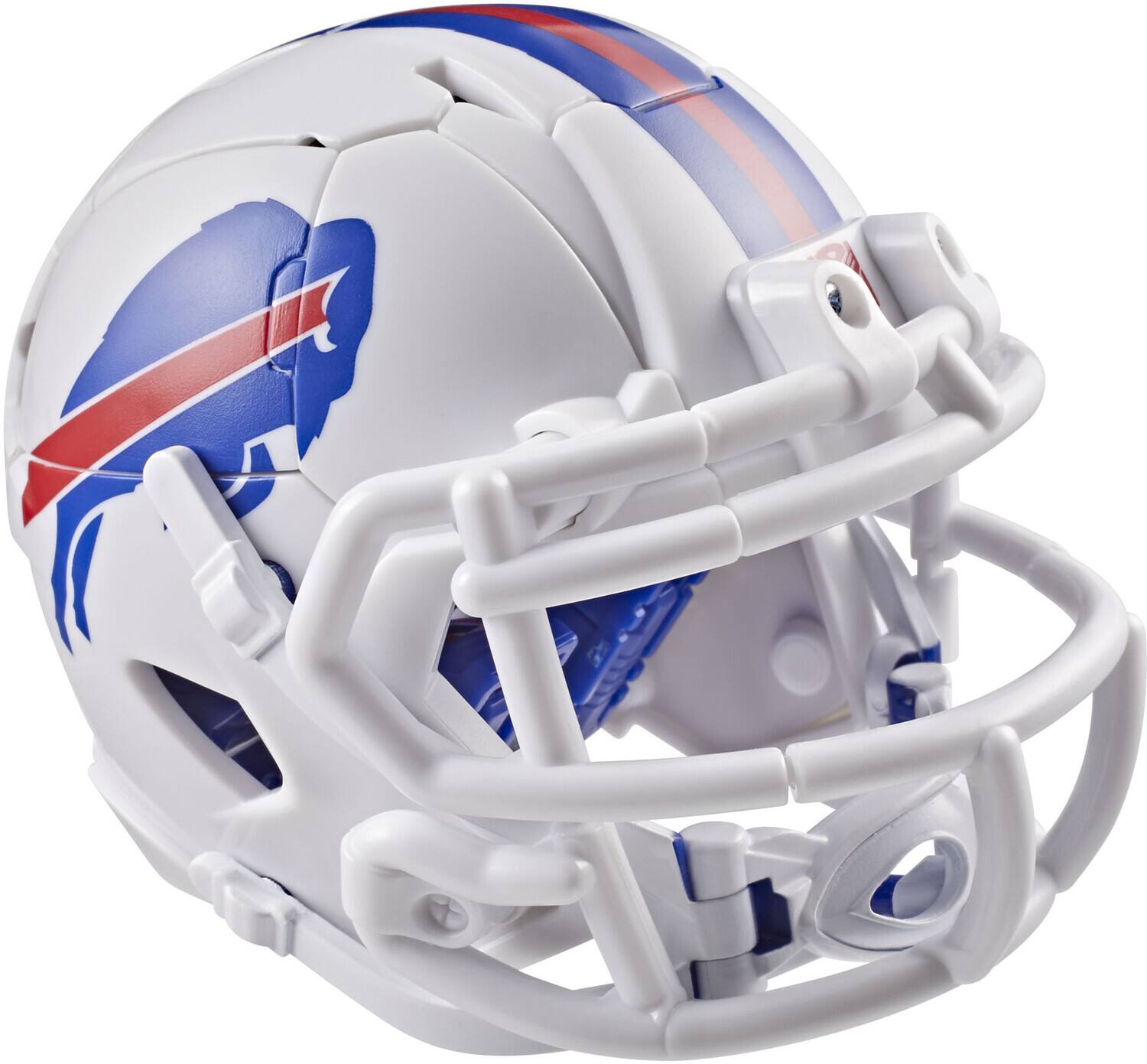 Alt View 2. Hasbro - Transformers x NFL - Buffalo Bills - Blizz-herd Helmet Action Figure   - COLLECTIBLES - Multicolor.
