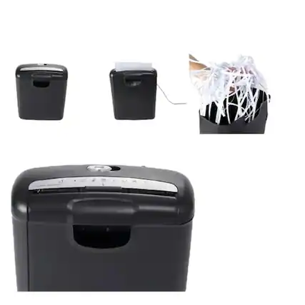 Front. Home Collection - 1-Pack 10L Electric Paper Shredder – Heavy Duty Cross-Cut Shredder.