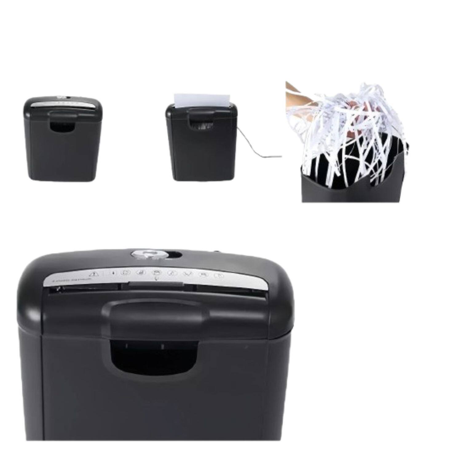 Front. Home Collection - 1-Pack 10L Electric Paper Shredder – Heavy Duty Cross-Cut Shredder.