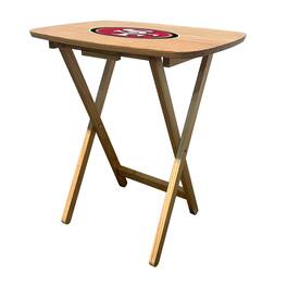 Imperial - San Francisco 49ers Large Folding TV Tray Table - Multicolor