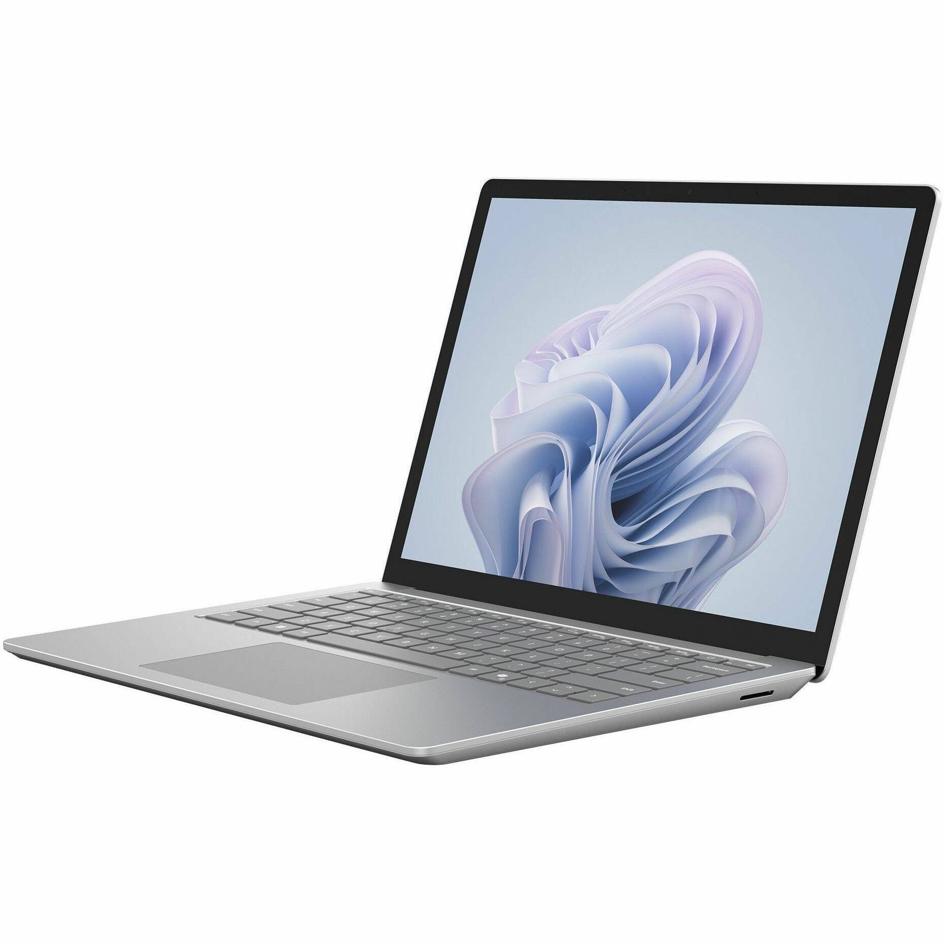 Alt View 5. Microsoft - Microsoft Surface Laptop 6 13.5" Touchscreen Notebook - Intel Core Ultra 5 135H - 8 GB - 256 GB SSD - English Keyboard - Gray.
