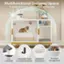 Multifunctional Enclosed Space Provides privacy for your cat and reduces odor |  Scottex - MOLLY OLLY Scoti - Cat Litter Mat Convenient Hook Deodorant for Hanging Scoops Storage Box Practical Storage Shelf
