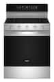 Whirlpool - 30 in. Wide 5 burners 5.0 cu. ft. Smart Freestanding Gas Range with Air Cook Technology, No Preheat Air Fry, Steam Clean - Stainless Steel