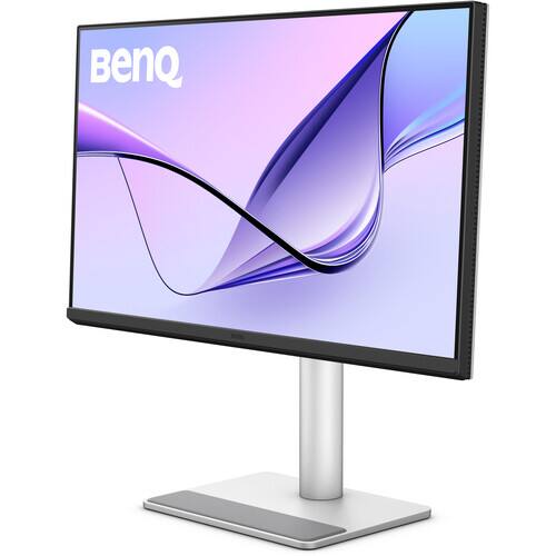 Alt View 2. BenQ - MA270U 27" 4K HDR Monitor 60Hz 16:9 1200:1 HDMI USB Hub Height & Tilt Adjustable Stand - Silver.