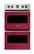 Front. Viking - 30" Viking Professional 5 Series Built-In Double Electric Convection Wall Oven - Valentine - Valentine.