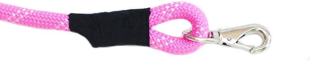 Left. Amber Sporting Goods - ZippyPaws Zp324 Climbers Rope Leash Original 6 Ft - Pink Dog Lead - Pink.
