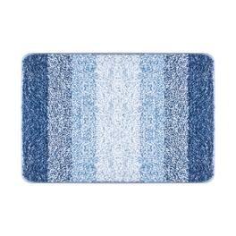 VEVOR - Bathroom Rugs 30"x20" Bath Mat, Super Absorbent and Soft Microfiber Bathroom Mat with Non-Slip TPE Backing - Blue