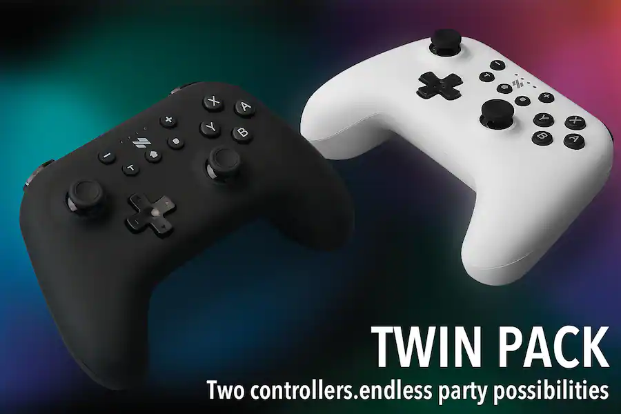 NEXT Wireless Rechargeable Pro Controller 2 Pack For Switch 2 & Switch
