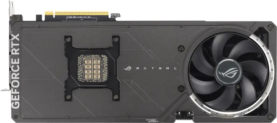 The text on the image reads: "GeForce RTX Astral Fan."