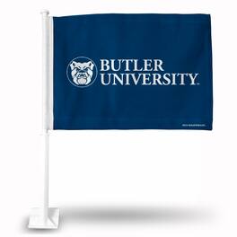 Rico Industries - Butler University Bulldogs Licensed 11x14 Window Mount 2-Sided Car Flag - Multi