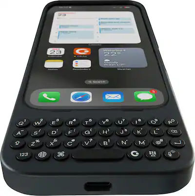 Clicks - Keyboard for Apple iPhone 16 Pro Max - Onyx