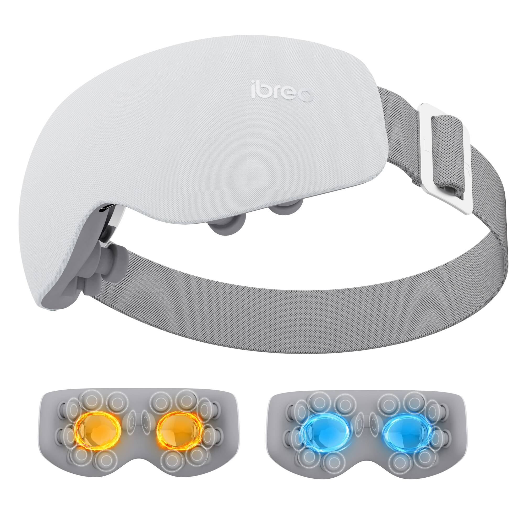 Back. iBreo - Eye Massager See 7 - White.