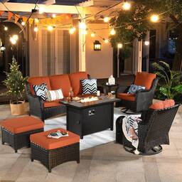 Orange Red(Brown Wicker)