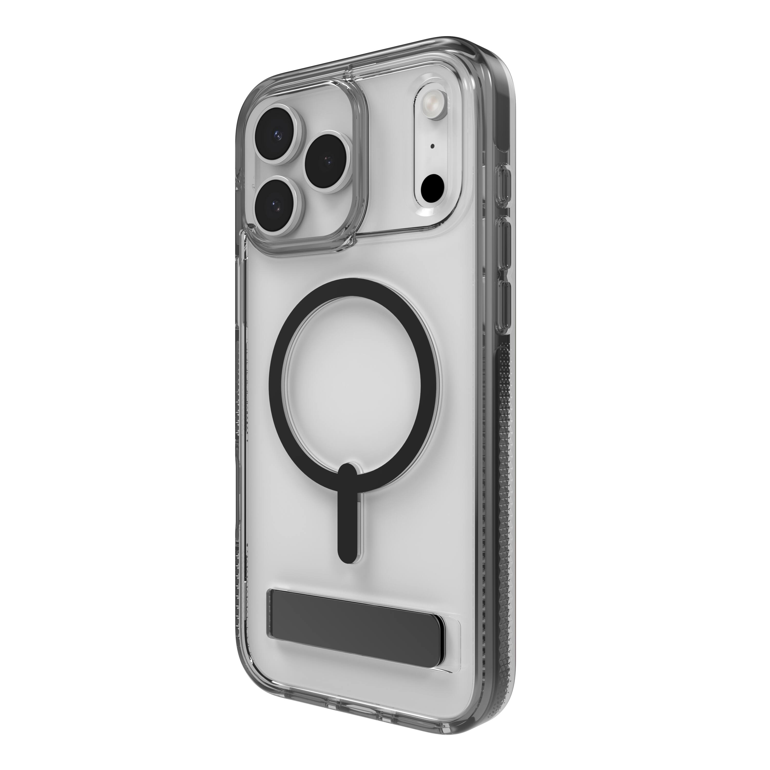 Alt View 11. ZAGG - Santa Cruz Snap with Kickstand for Apple iPhone 17 Pro Max - Jet Black.