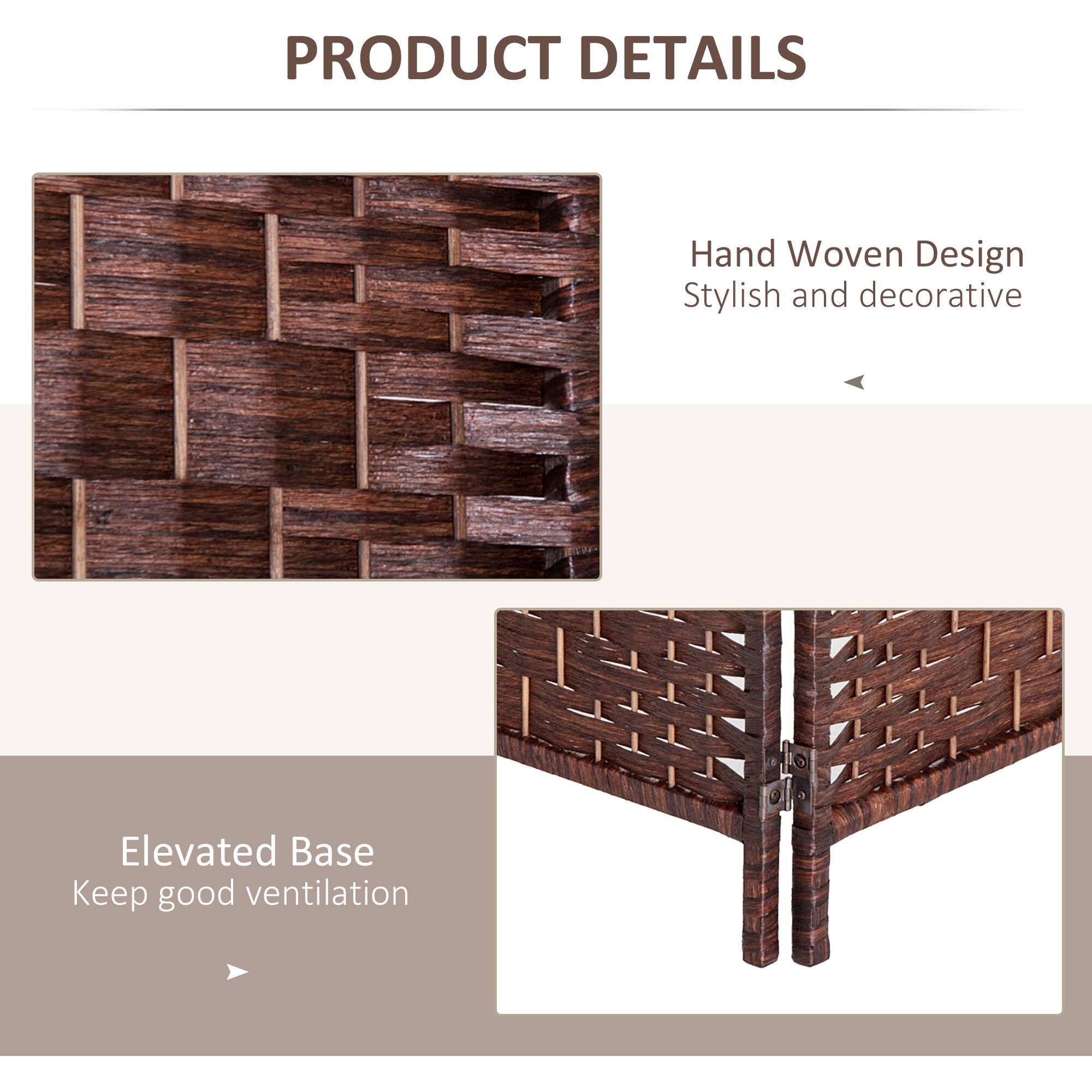 PRODUCT DETAILS

Hand Woven Design
Stylish and decorative

Elevated Base
Keep good ventilation
