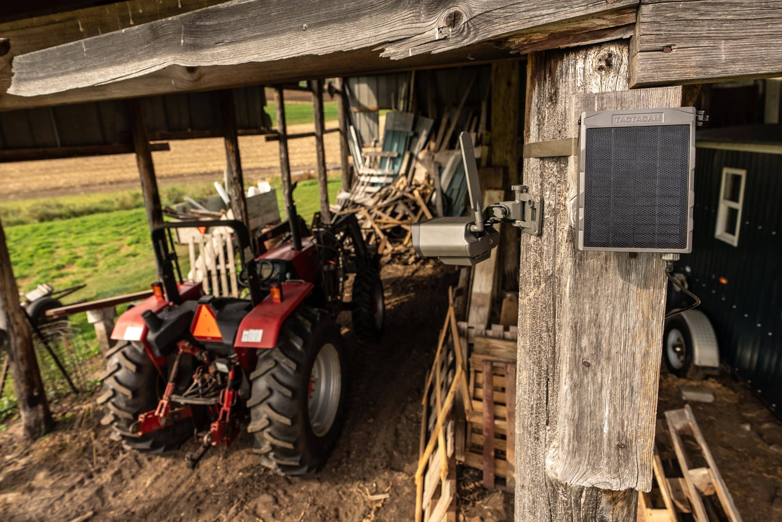 Left. Tactacam - Solar Panel for Defend Cam.