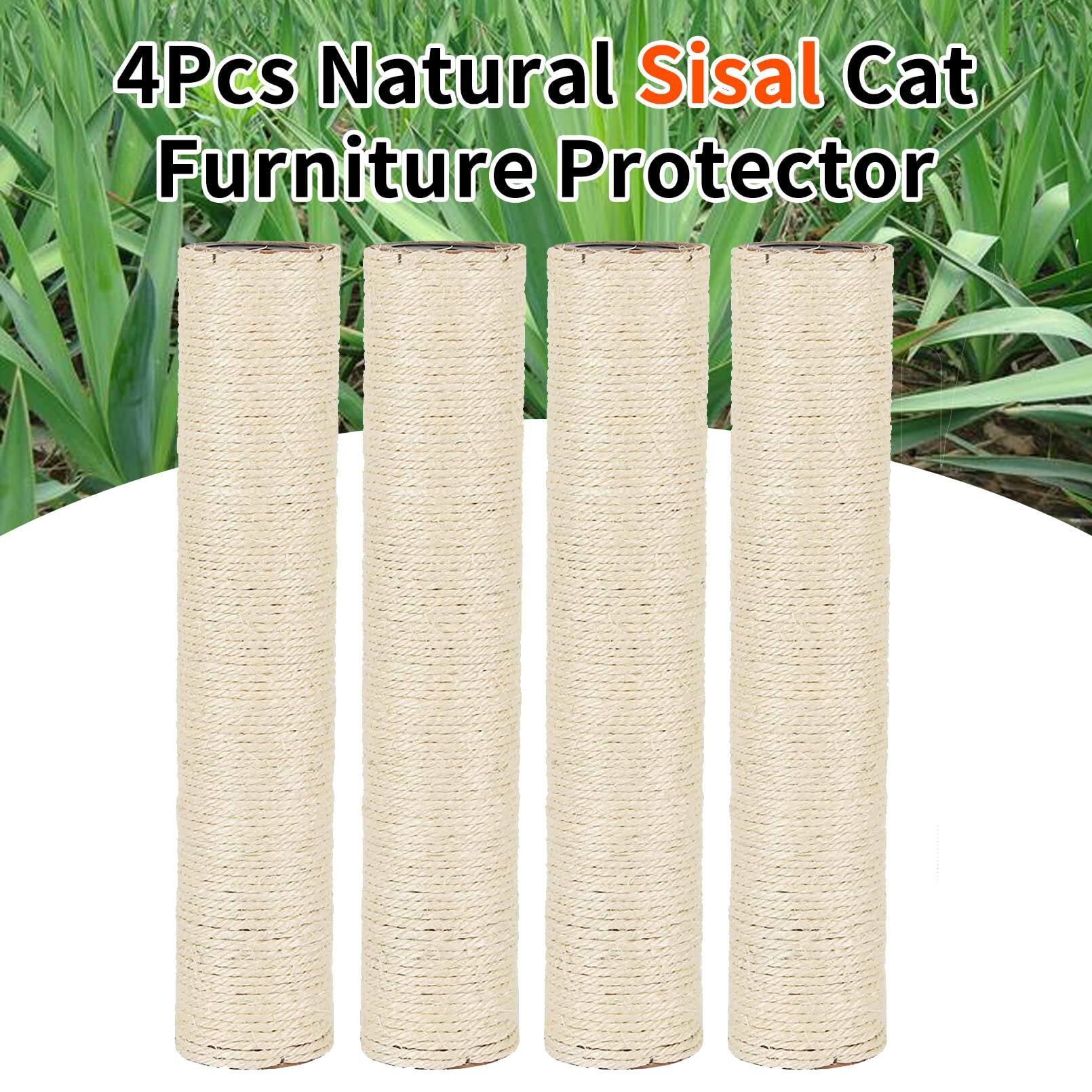 4Pcs Natural Sisal Cat Furniture Protector