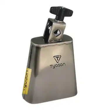 Tycoon Percussion Brushed Chrome Coated Cha Cha Bell, Steel ...