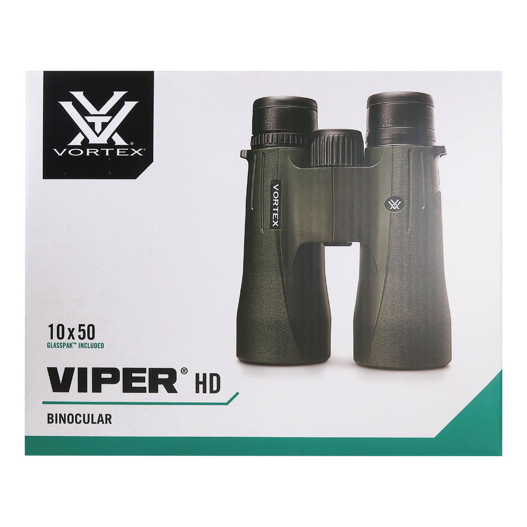 Vortex Vortex 10x50 10 X 50 Glasspak Included VIPER HD Binocular