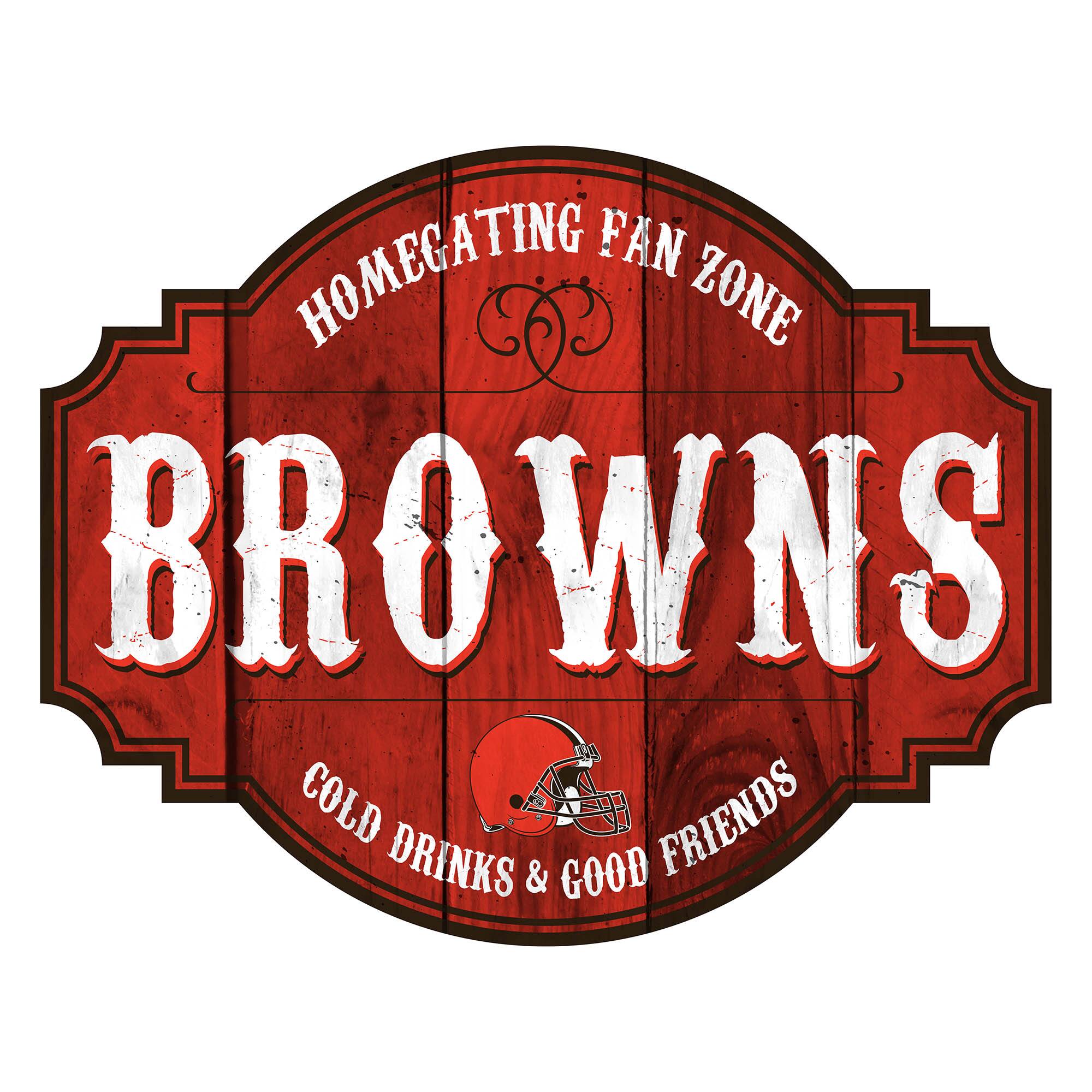 Cleveland Browns 24'' Homegating Tavern Sign