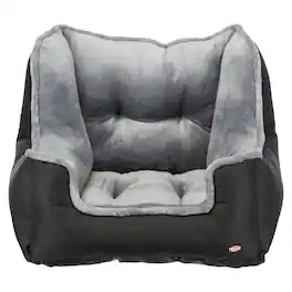 TRIXIE - Convertible Deluxe Pet Car Seat, Dog Booster Seat, Travel Pet Bed - Black