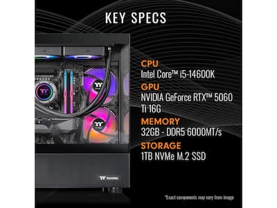 Thermaltake Gaming Desktop PC NE i1460TG V170B Intel Core i5 Thermaltake Gaming Desktop PC NE i1460TG V170B Intel Core i5
