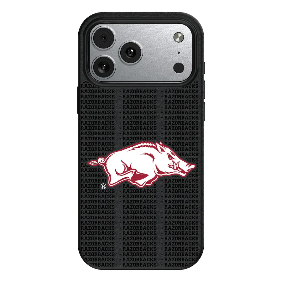 Black Razorback Keyscaper NCAA Arkansas Razorbacks Primary Logo iPhone Magnetic Bump ...