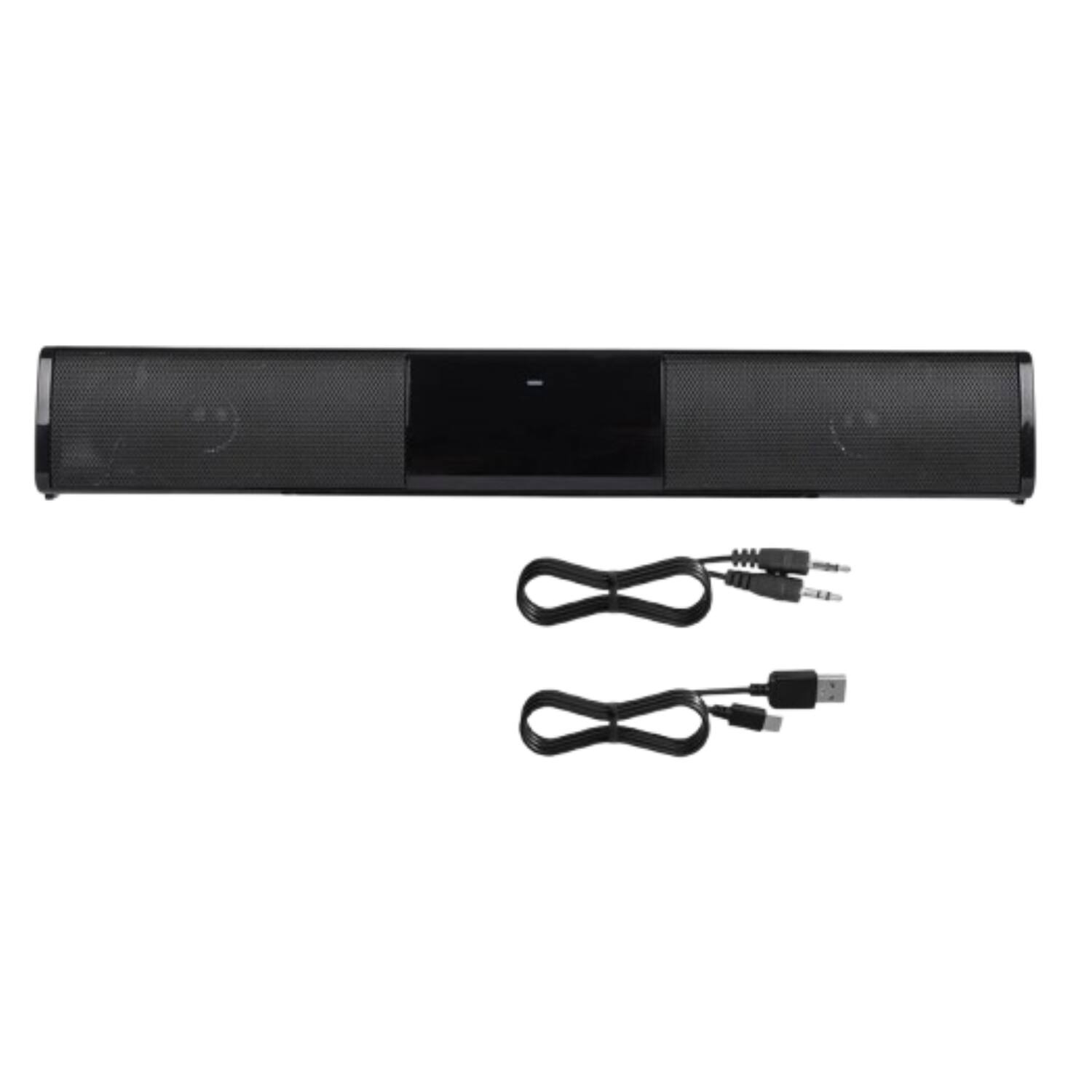 Front. Stock Preferred - Wireless Bluetooth Sound Bar Speaker System with Subwoofer.