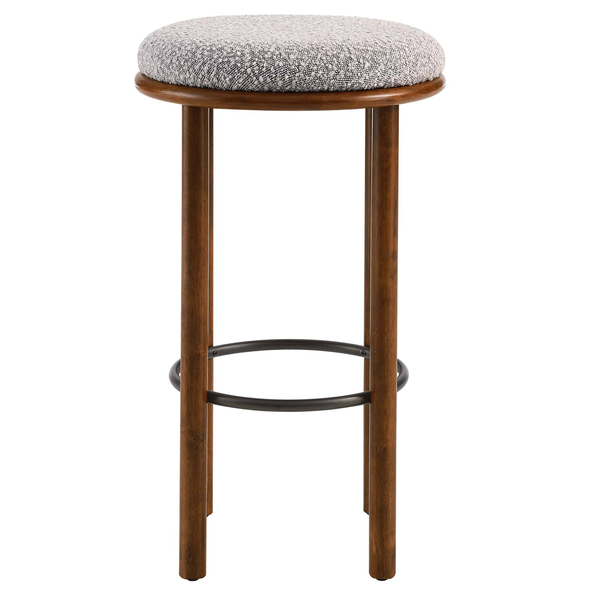 Alt View 1. Modway - Fable Boucle Fabric Bar Stools Set of 2 by Modway - 0.