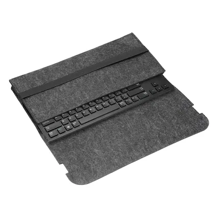 Front. Unique Bargains - 1pc 98 Keys Keyboard Case Sleeve (15.7x7.1x1.8Inch) Dustproof Waterproof Carrying Case for Mechanical Keyboards - Dark Gray.