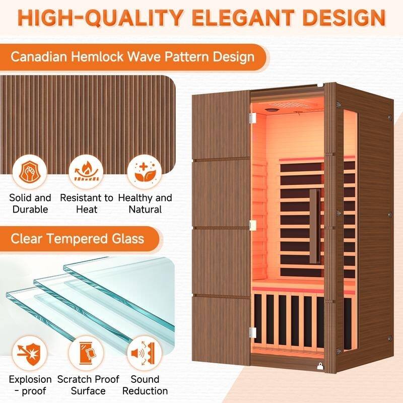 HIGH-QUALITY ELEGANT DESIGN

Canadian Hemlock Wave Pattern Design

- Solid and Durable
- Resistant to Heat
- Healthy and Natural

Clear Tempered Glass

- Explosion-proof
- Scratch Proof Surface
- Sound Reduction