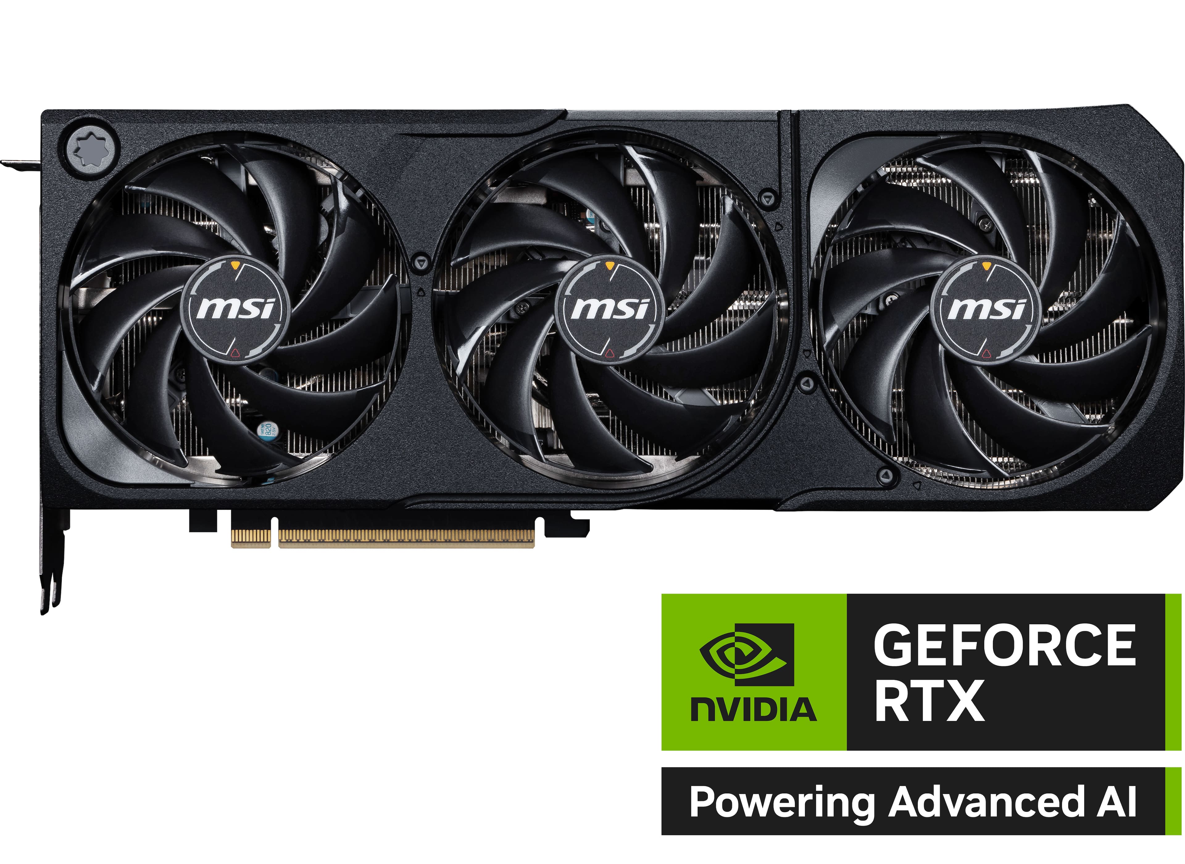 msi FX msi GEFORCE NVIDIA RTX Powering Advanced AI