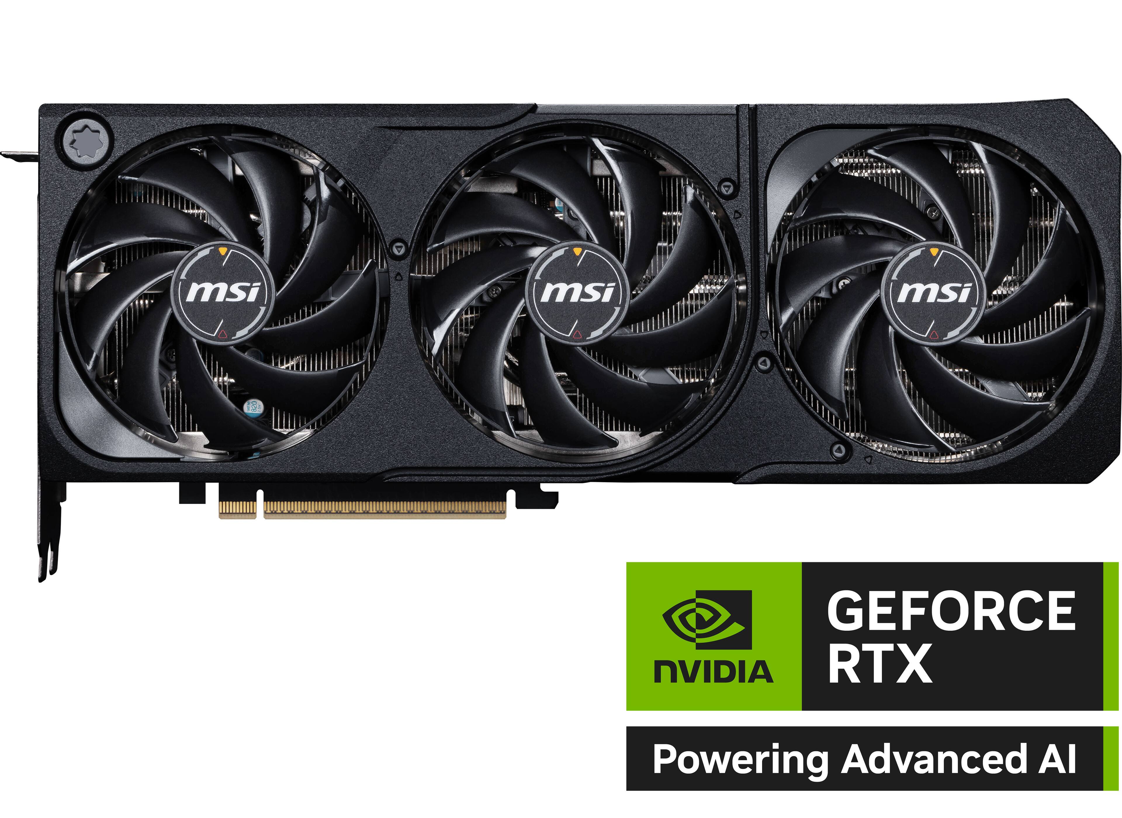 msi FX msi GEFORCE NVIDIA RTX Powering Advanced AI