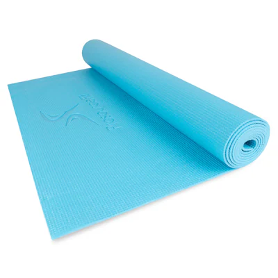 ProsourceFit Classic Yoga Mat 1/8 in Aqua ps-1912-mat-3mm-aqua