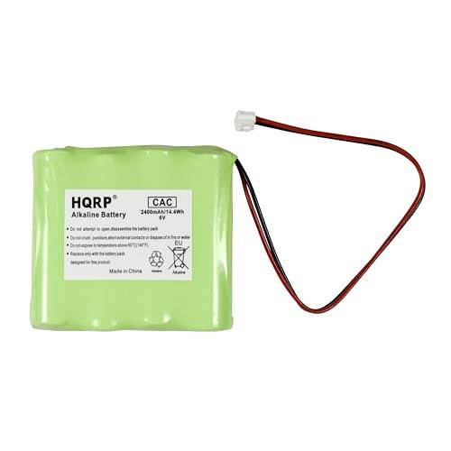 HQRP CAC 2400mAh 14.4Wh Alkaline Battery EV  
Designed in China  
Made in China  
EU