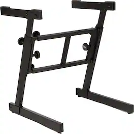 On Stage Stands - OnStage KS7350 Pro Heavy-Duty Folding-Z Keyboard Stand, Black - "NA"