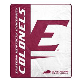 Pegasus - Eastern Kentucky Colonels 50" x 60" Endzone Ultra Soft Throw Blanket - Multicolor