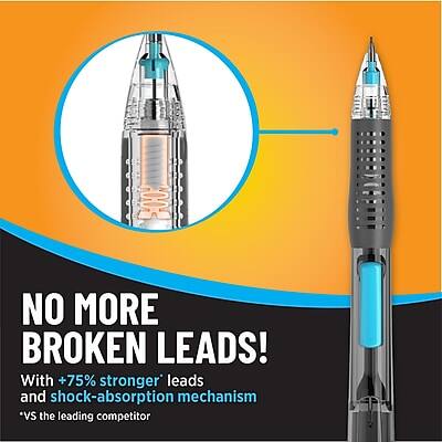 NO MORE BROKEN LEADS!  
With +75% stronger leads and shock-absorption mechanism *vs the leading competitor