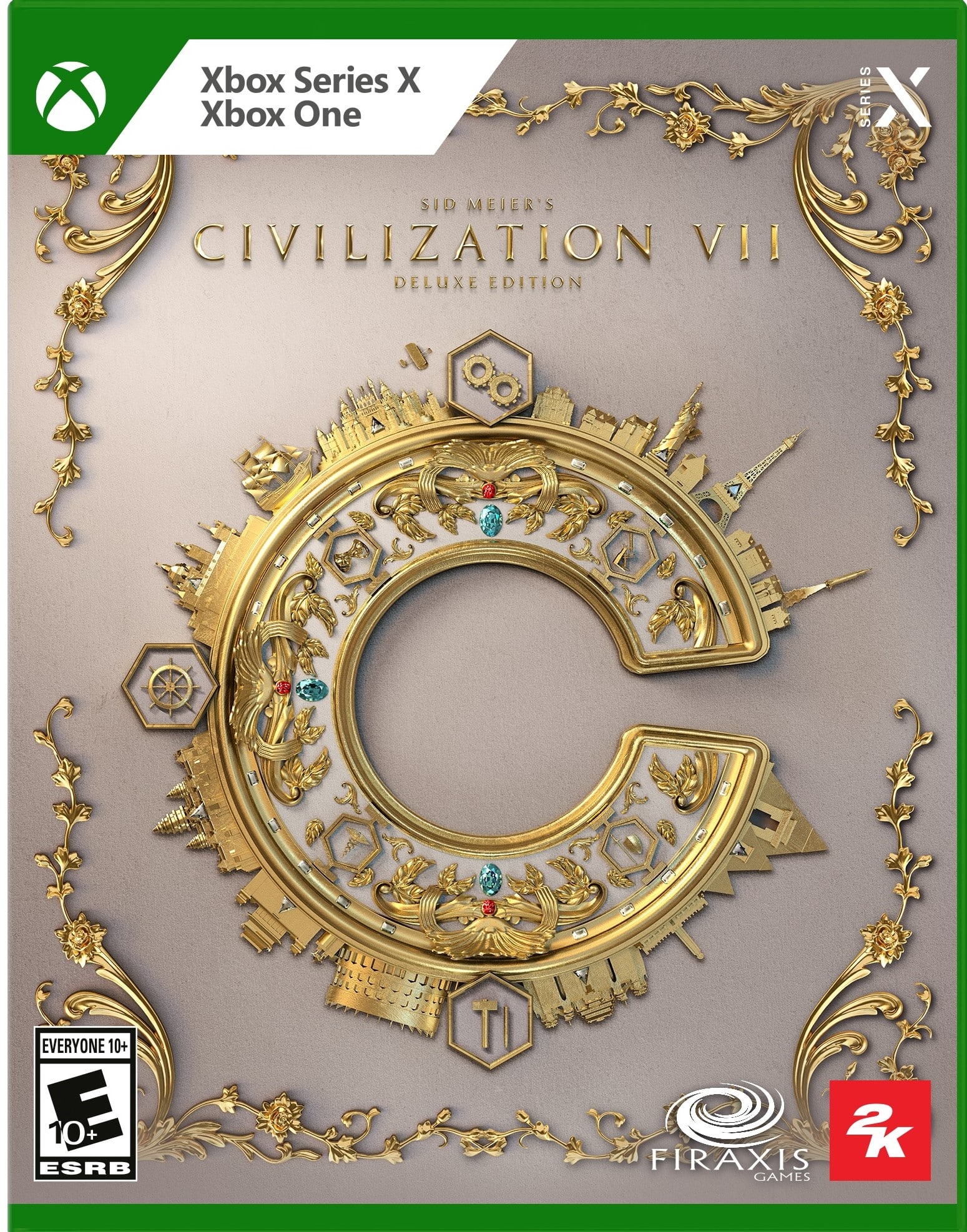 Xbox Series X Xbox One Sid Meier's Civilization VII Deluxe Edition for Everyone 10+ ESRB TI 2K Firaxis Games