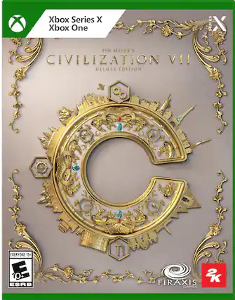 Xbox Series X Xbox One Sid Meier's Civilization VII Deluxe Edition for Everyone 10+ ESRB TI 2K Firaxis Games - E10+ (Everyone 10+)