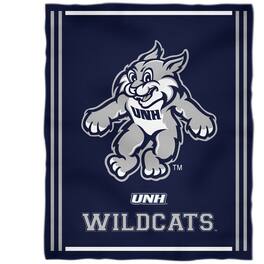 Vive La Fete - New Hampshire Wildcats 36'' x 48'' Children's Mascot Plush Blanket - Multicolor