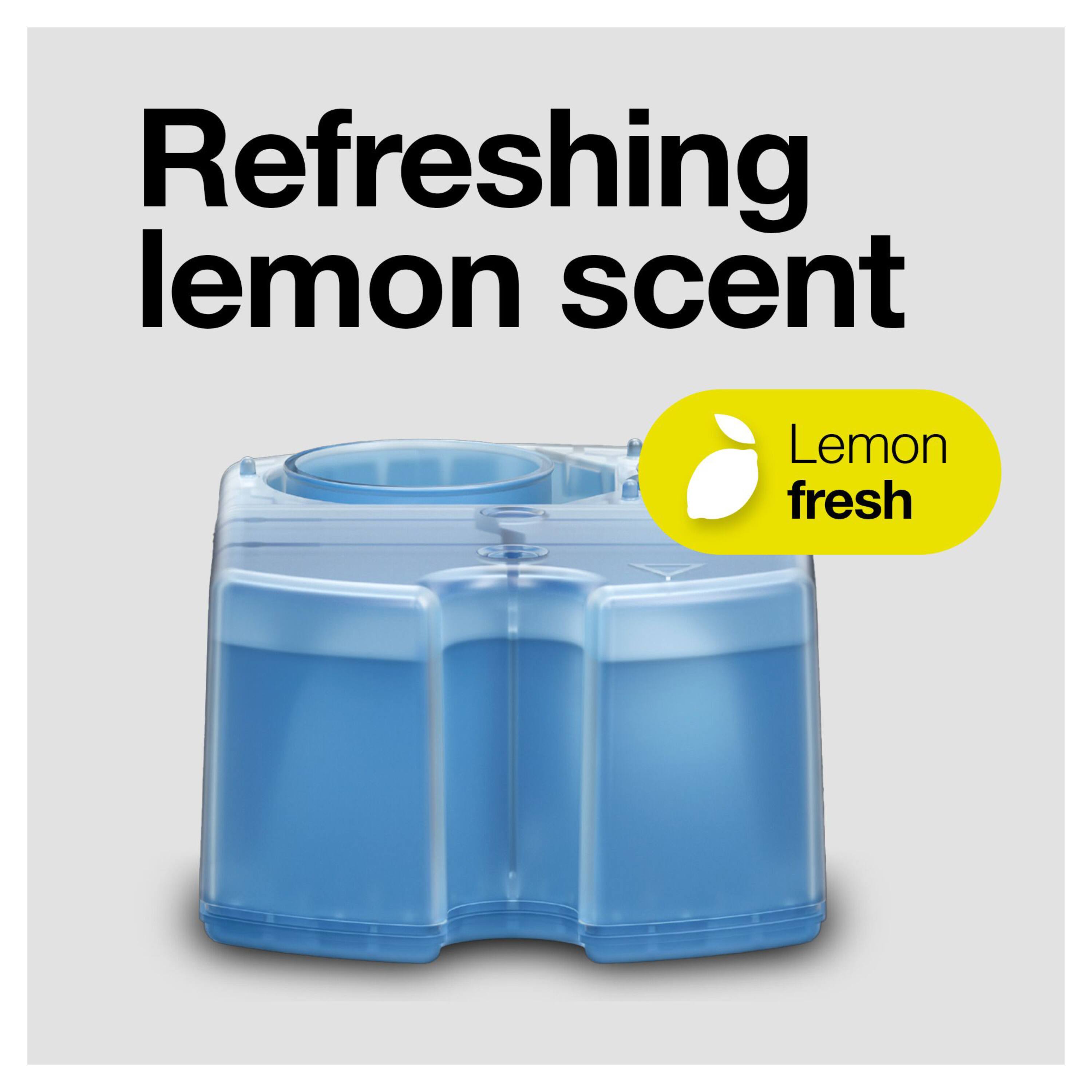 Refreshing lemon scent  
Lemon fresh