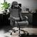 Alt View 3. Dowinx - Ergonomic Gaming Chair Armrests Height Adjustable, Office Chair Heavy Duty with Footrest for Home & Office - Black.