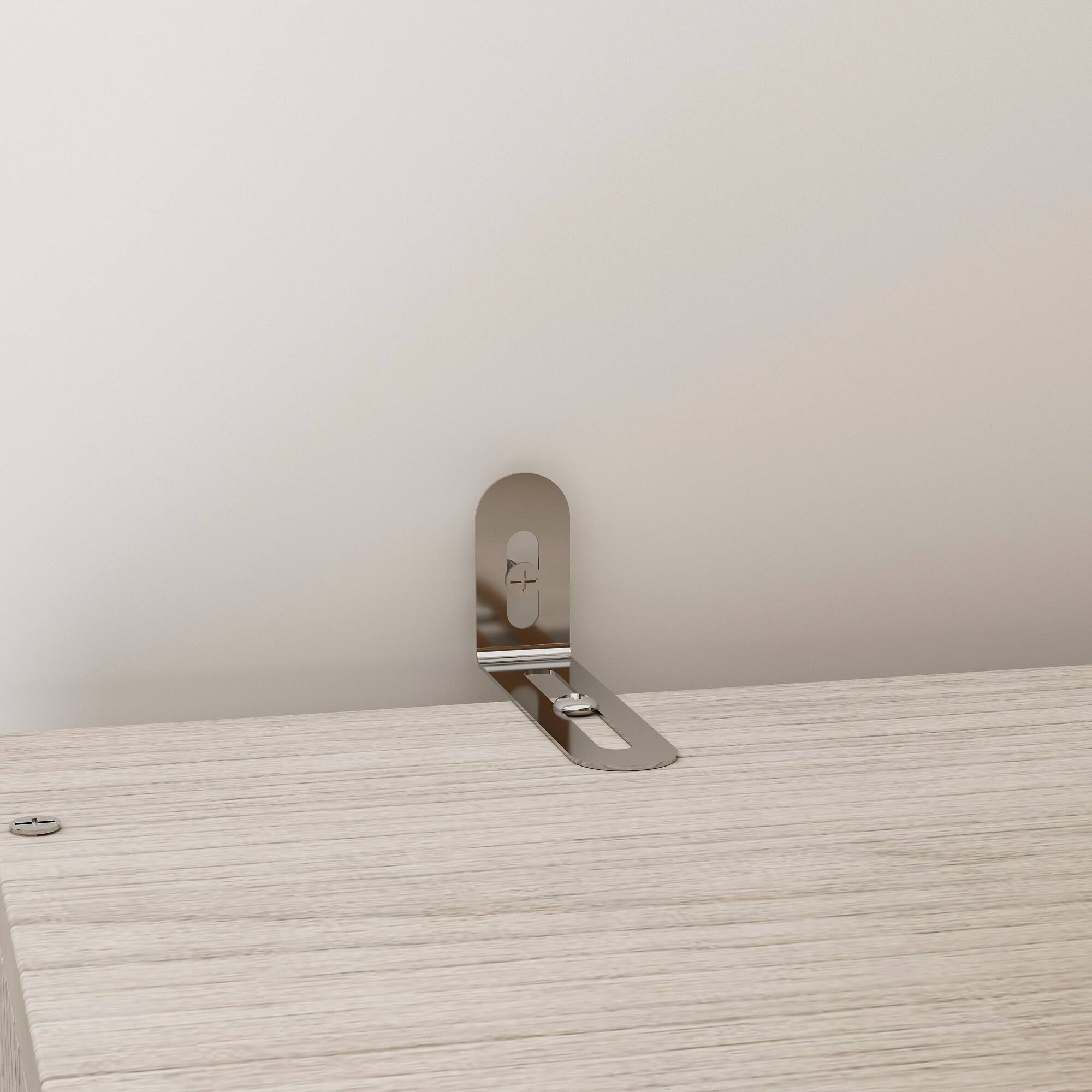 Alt View 5. FUFU&GAGA - FUFU&GAGA Wardrobe with Frosted Glass Doors, Drawers & Anti - Tip - White.