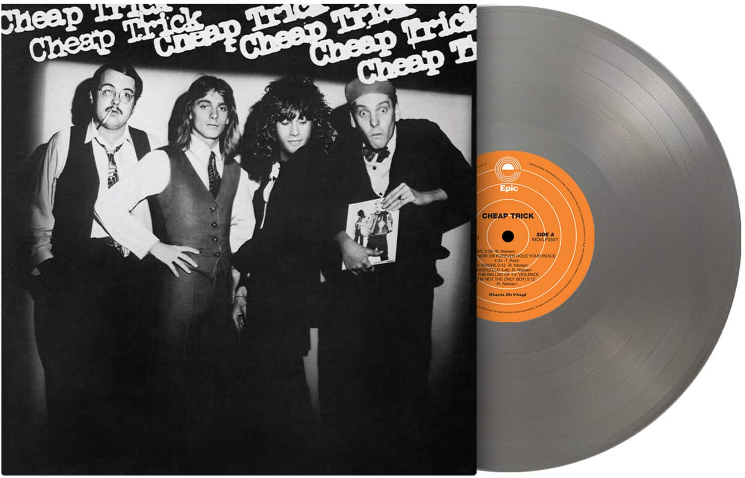 Cheap Trick - Cheap Trick - Limited 180-Gram Silver Colored Vinyl   - VINYL LP price history on PriceWatchPro