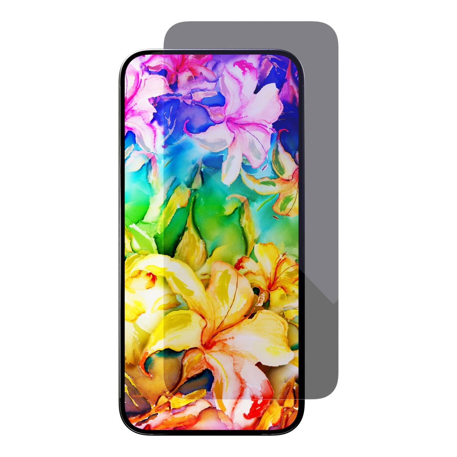 Front. Cellhelmet - Tempered Glass Screen Protector with Alignment Tray, $100 Coverage for iPhone 17 Air - Clear.